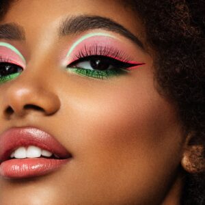bold glitter eyeshadow palette makeup