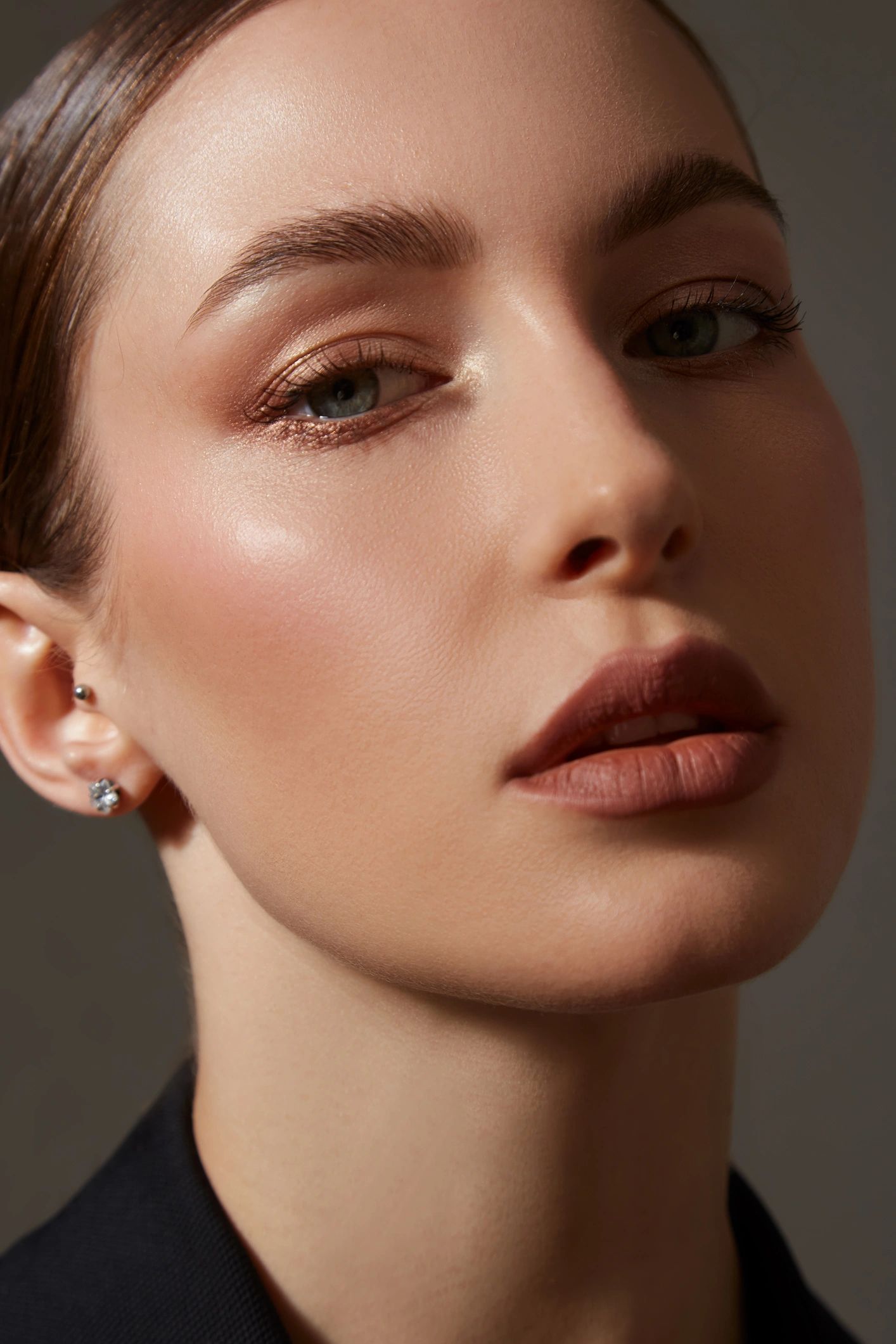 young woman makeup style